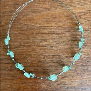 Chic Translucent Beaded Necklace